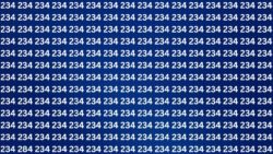 Optical Illusion Challenge Tests Sharp Eyes as You Detect the Number 284 Quickly