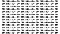 Can You Spot the Hidden Number 284 in This Tricky Optical Illusion Test?