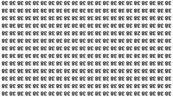 Optical Illusion Challenge: Find the Inverted 28 Among Inverted 38s in 8 Seconds