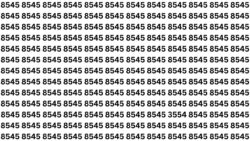 Optical Illusion Puzzle Challenges You to Find 3554 Before the Clock Runs Out