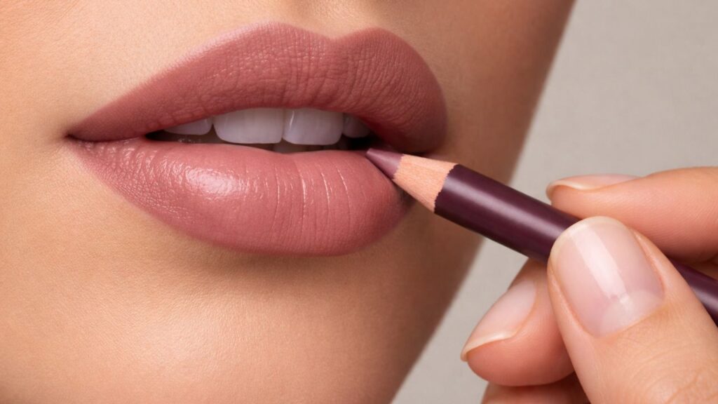 Lip Liner Placement