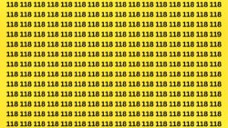 Optical Illusion Challenge: Can You Find 119 in 8 Seconds?