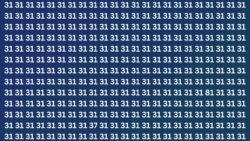 Optical Illusion Test: Can You Spot 37 and 81 Among 31 in 5 Seconds?