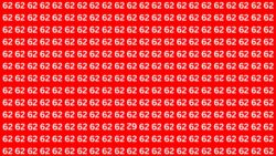 Optical Illusion Test: Spot the Inverted 25 and 62 Hidden Among 62s in 9 Seconds