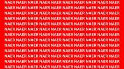 Optical Illusion Visual Test: Spot the Word NEAR in 5 Seconds