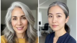 Psychology Reveals When Grey Hair Looks Beautiful and When Coloring Actually Helps