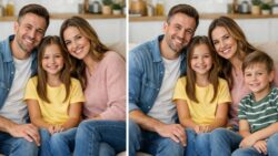 Spot the Difference Challenge Find 3 Changes in the Family Image in 10 Seconds