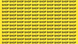 Optical Illusion Eye Test: Spot the Word STOP Among SHOP in 6 Seconds