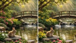 Test Your Observation: Can You Spot 3 Differences in This Greenery Scene Within 12 Seconds